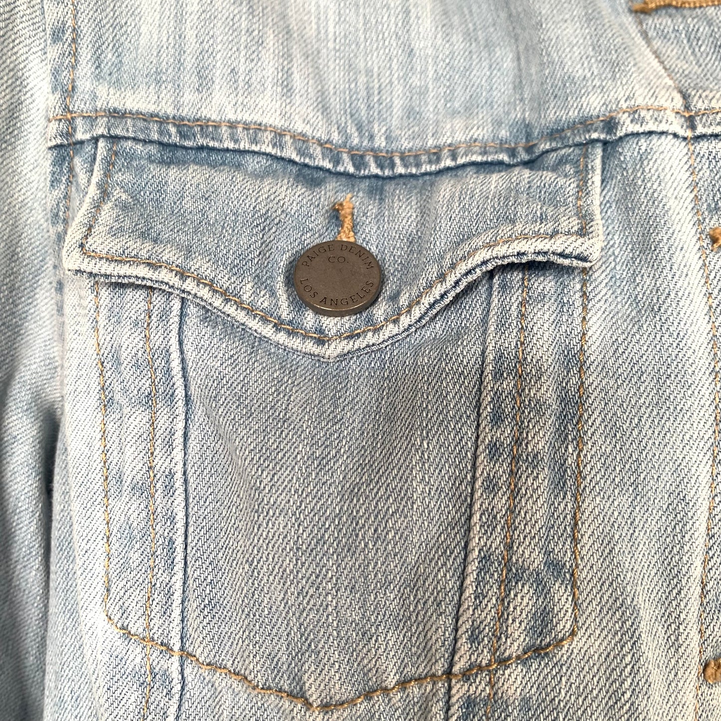 Denim Medium Light Blue Trucker Jacket