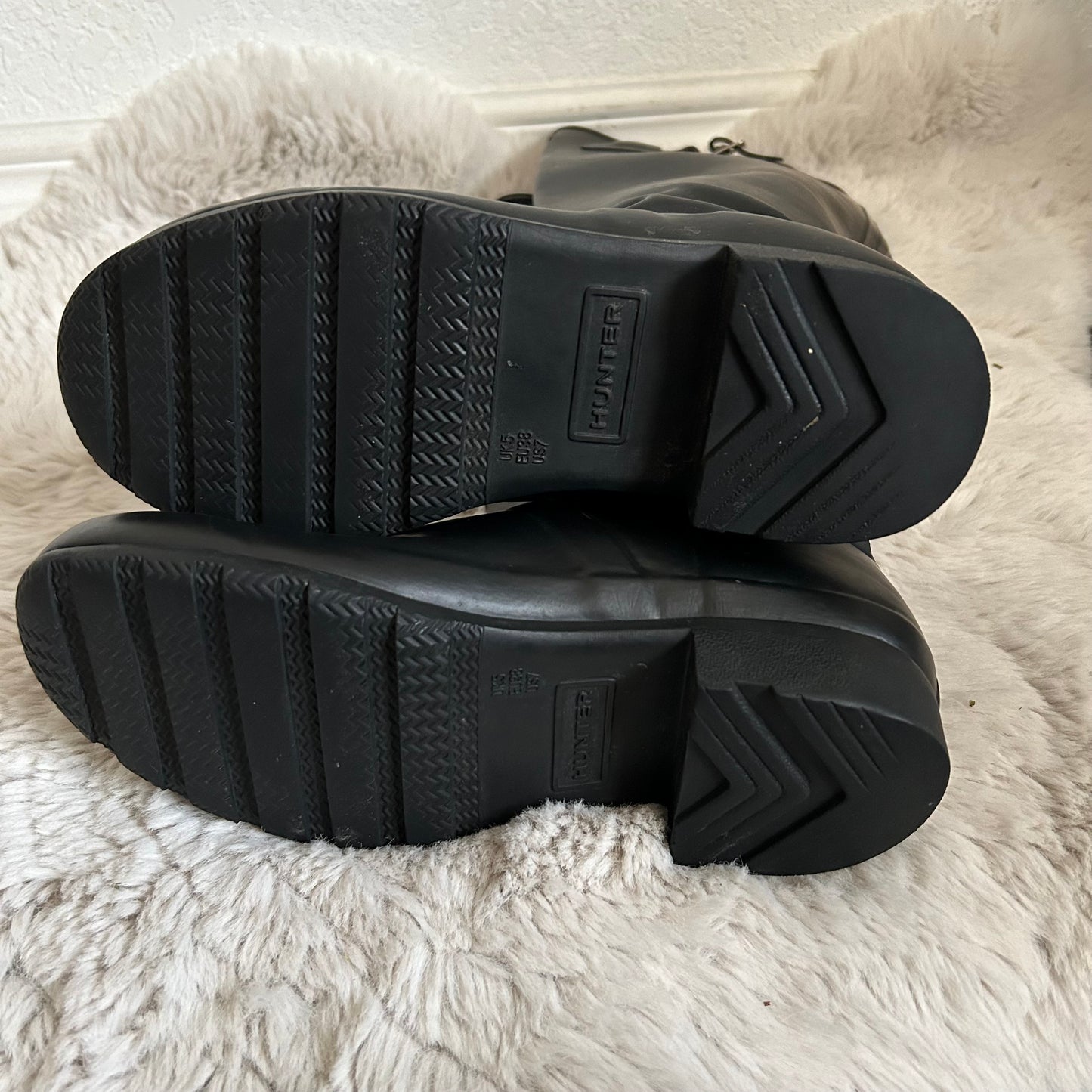 Black Tall Rain Boots