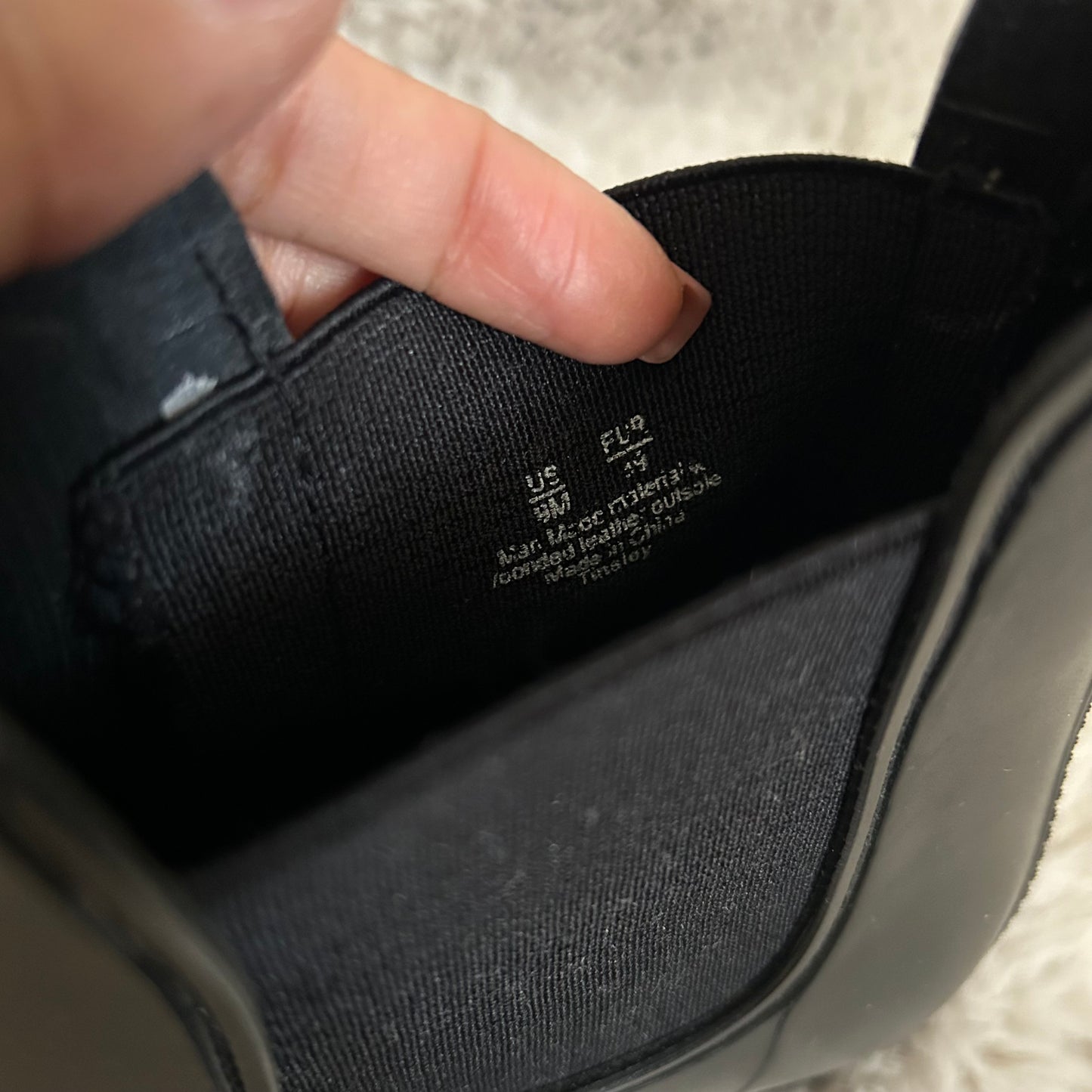 Tinsley Black Chelsea Rain Booties Boots