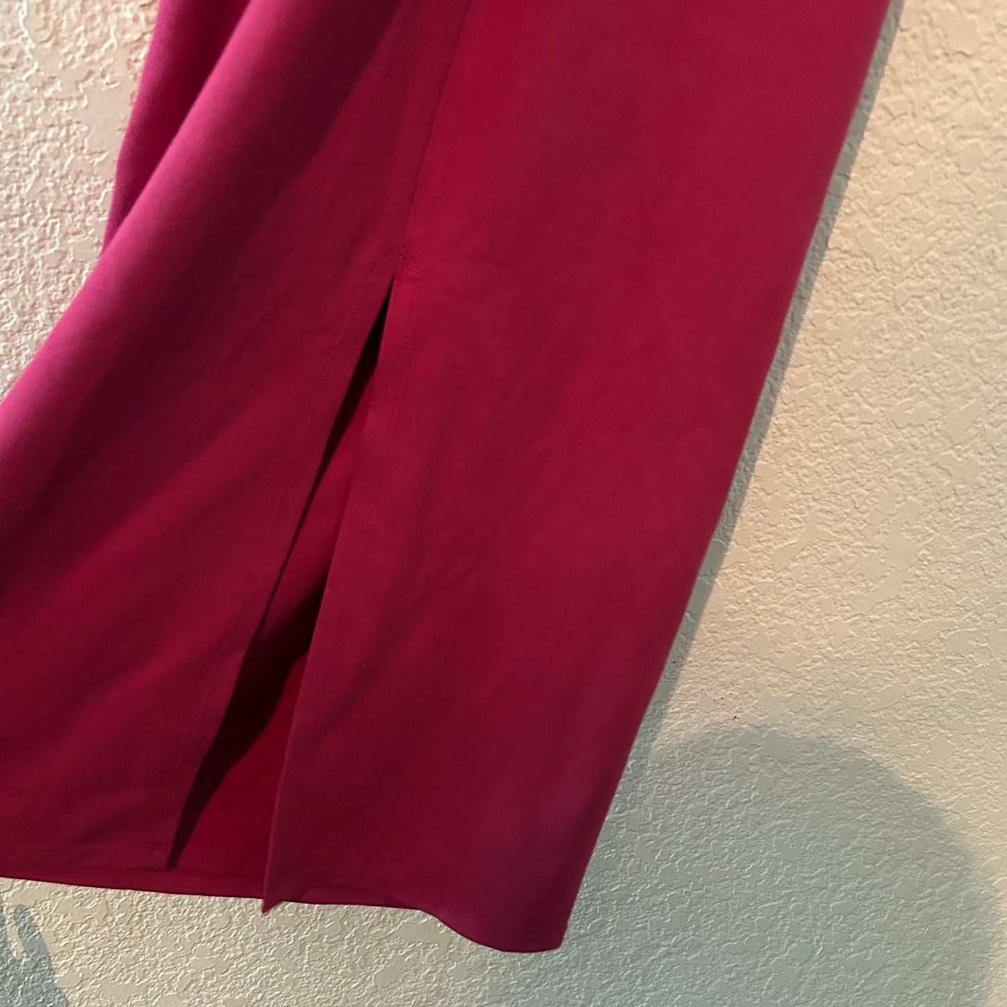 Paxton Magenta Bodycon Midi Dress