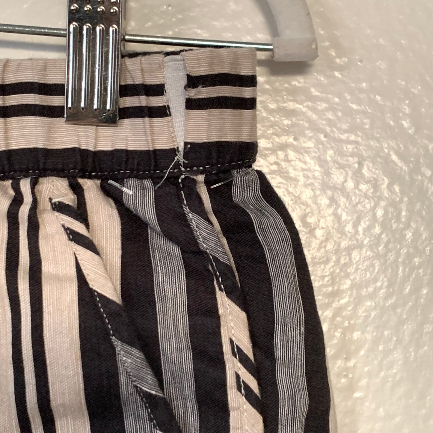 Linen Blend Evelyn Striped Shorts
