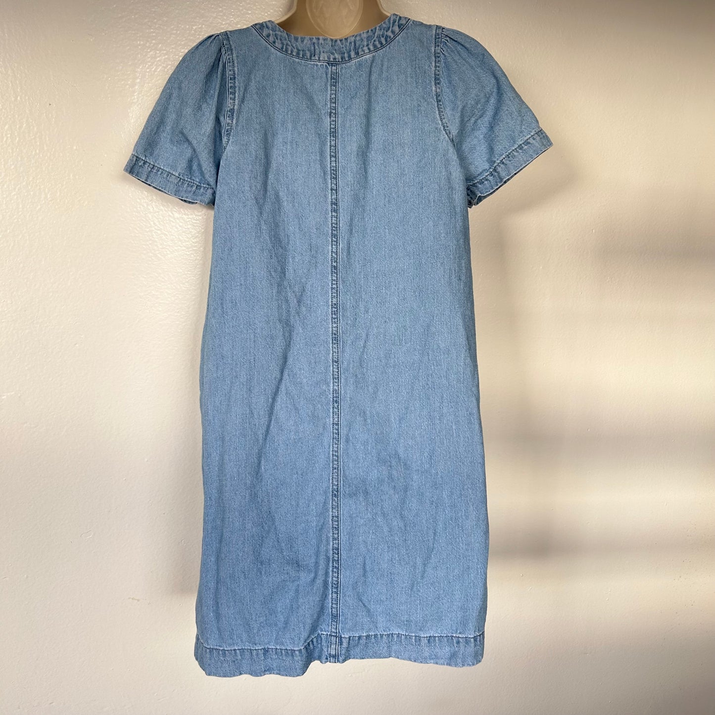 Denim Swing Dress in Newsome Wash Jean Blue