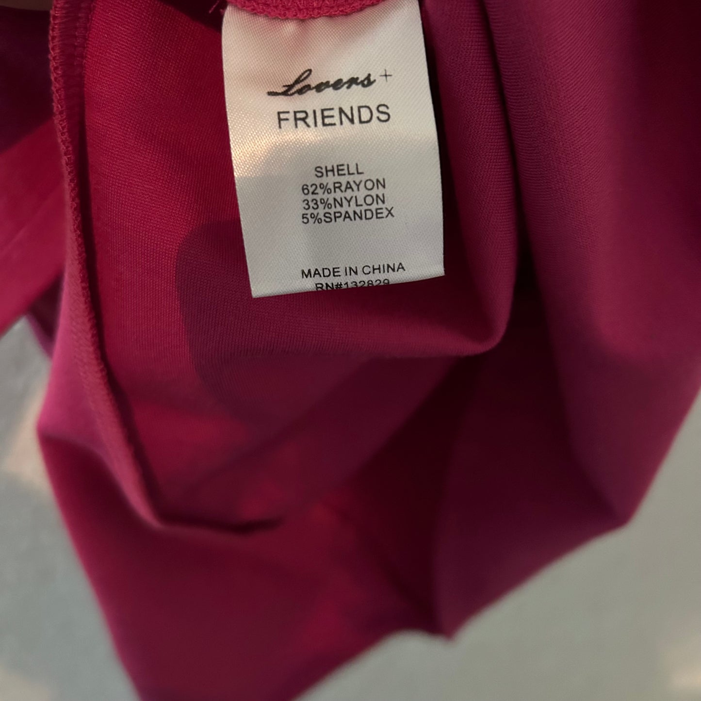 Paxton Magenta Bodycon Midi Dress
