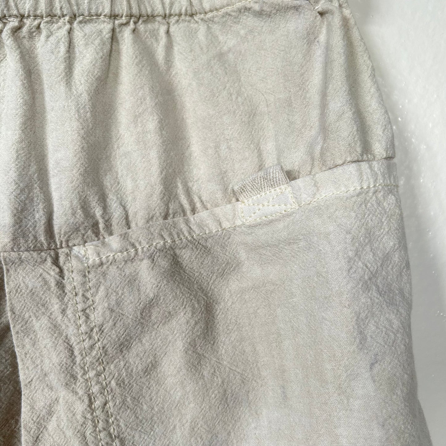 Marisa 100% Cotton Cream Mini Skirt