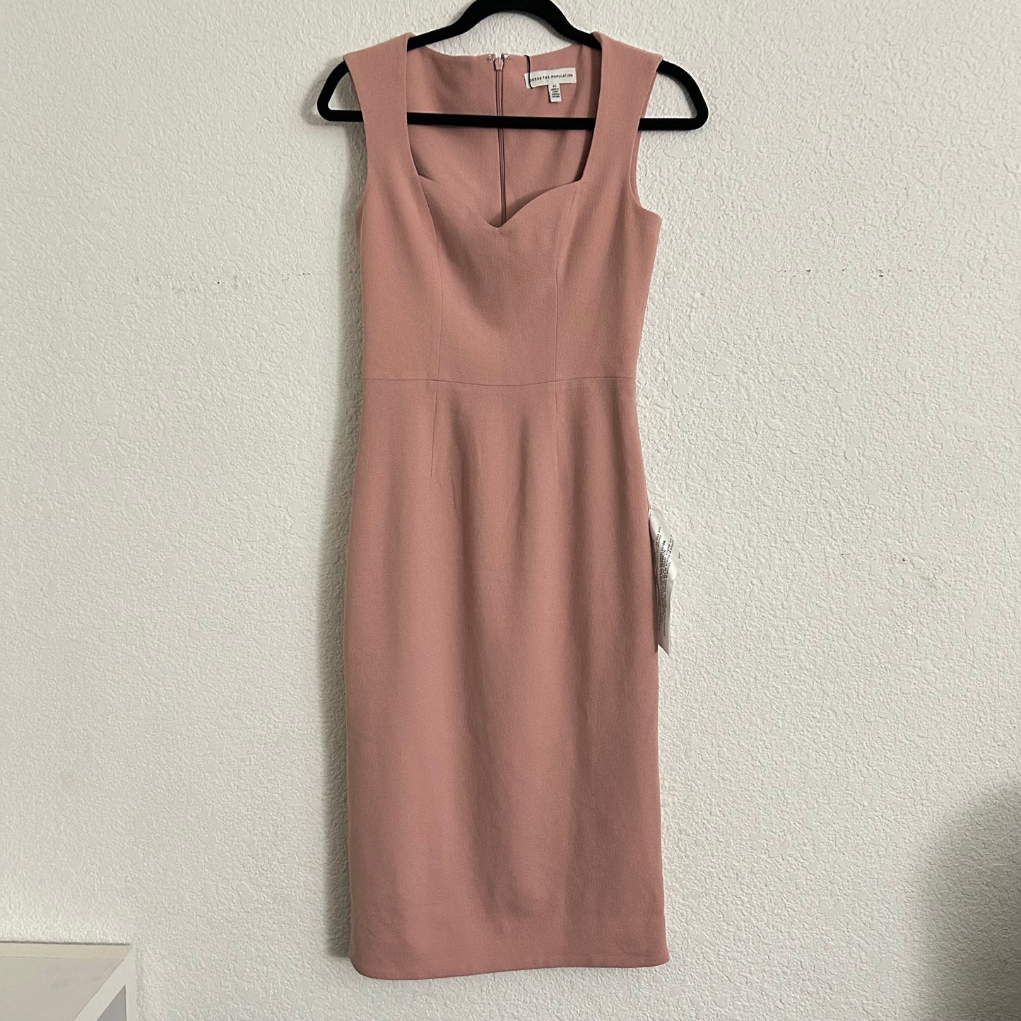 Pink Mauve Elle Midi Bodycon Dress