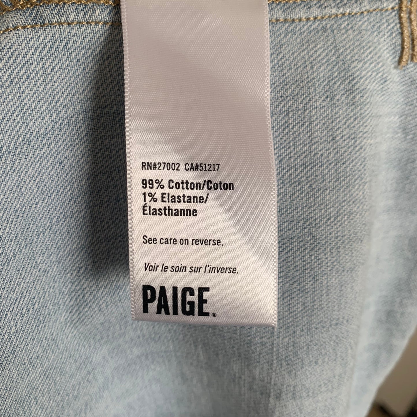 Denim Medium Light Blue Trucker Jacket