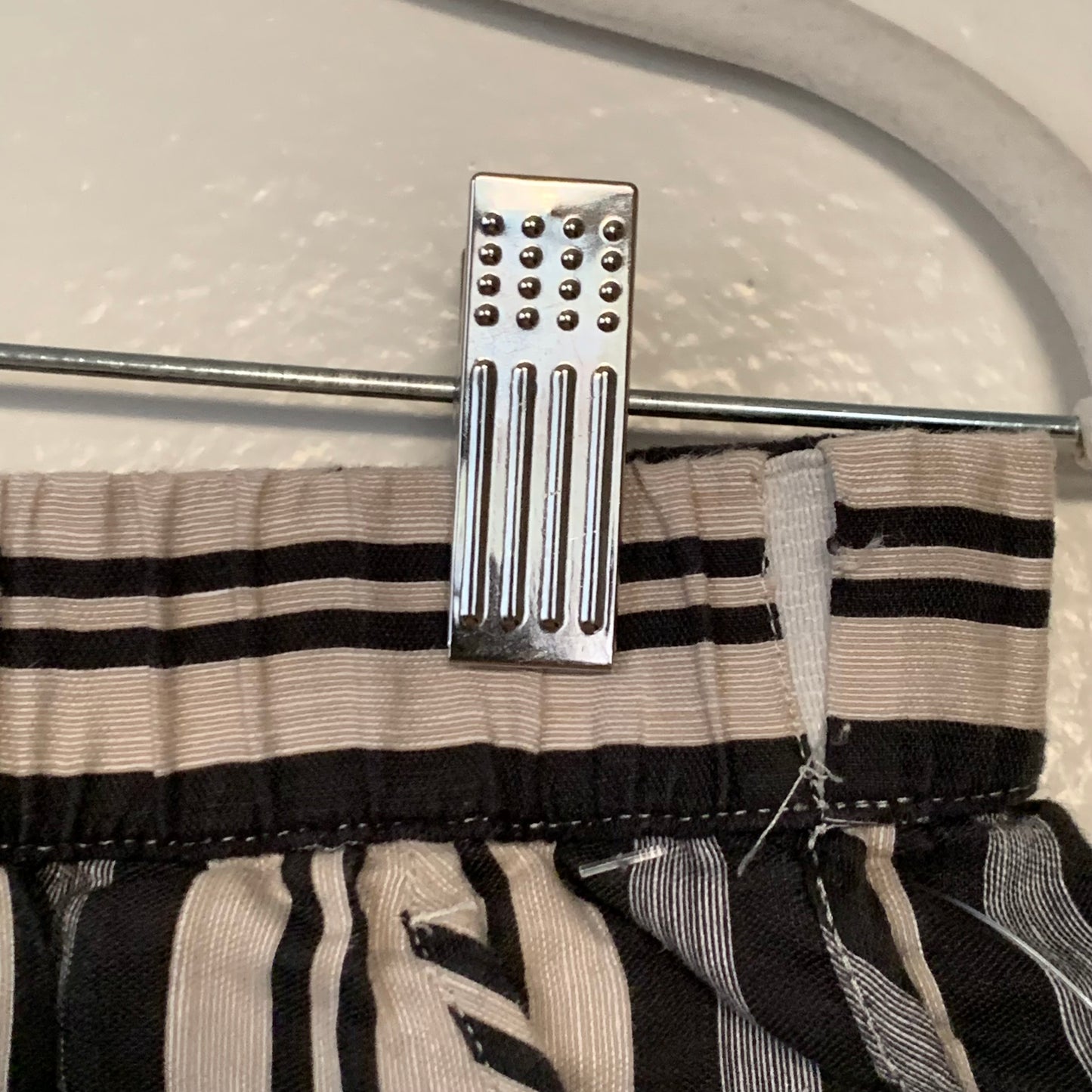 Linen Blend Evelyn Striped Shorts