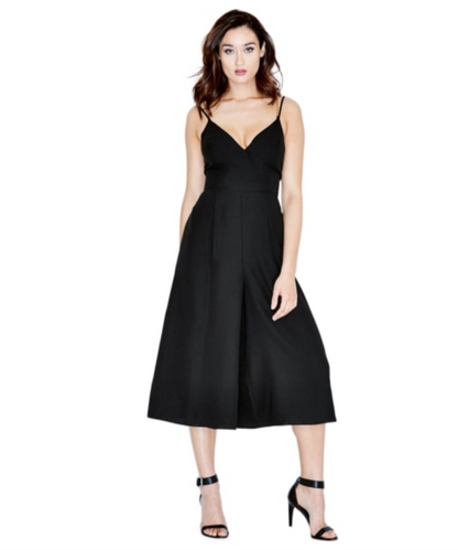 Donda Wide Leg Jumpsuit In Black