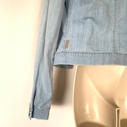 Denim Medium Light Blue Trucker Jacket