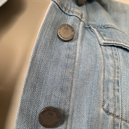 Denim Medium Light Blue Trucker Jacket
