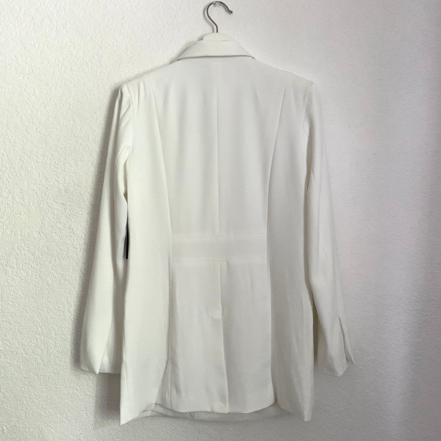 Imani White Oversized Blazer Double Breasted